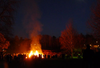 Valborgsbålet 2012